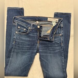 rag & bone Dark Blue Skinny Jeans